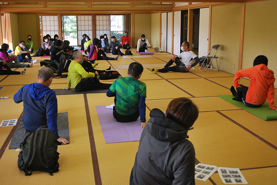①「身体のケア」（徳島県トレーナー協会） ②