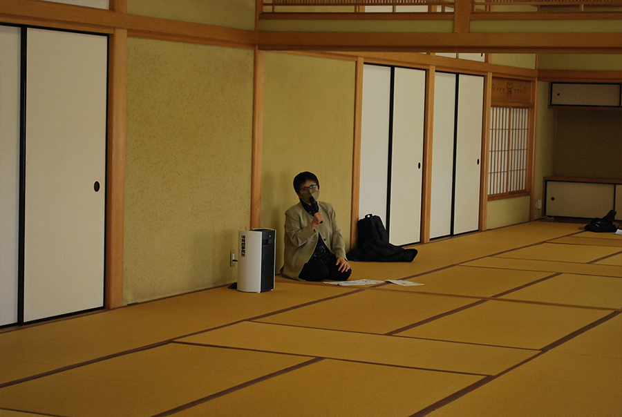 ①徳島県スポーツ栄養士協会　古田結花氏　による講義「マラソンランナーのため栄養学」の様子 2