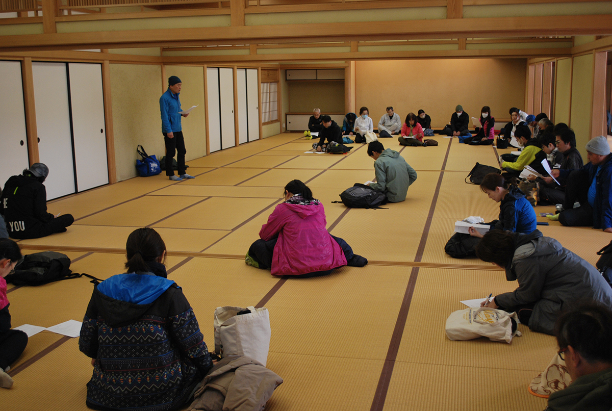 徳島大学 田中教授による講義「レースの準備と最終調整について」 1