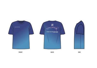 【お知らせ】参加記念品Tシャツデザイン決定👕